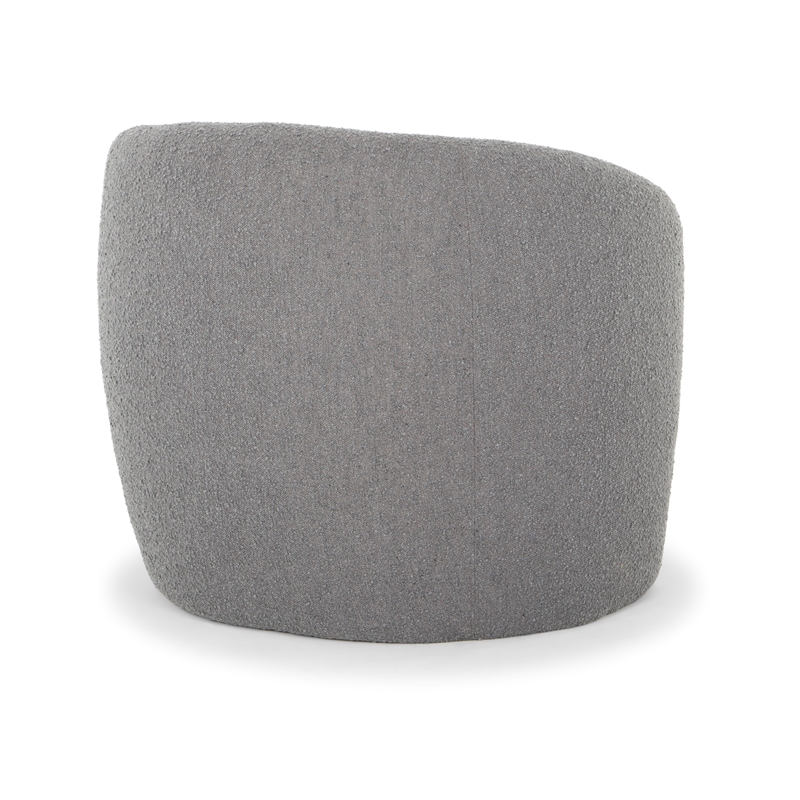 Urbia Metro Blythe Accent Chair in Boucle Charcoal Upholstery