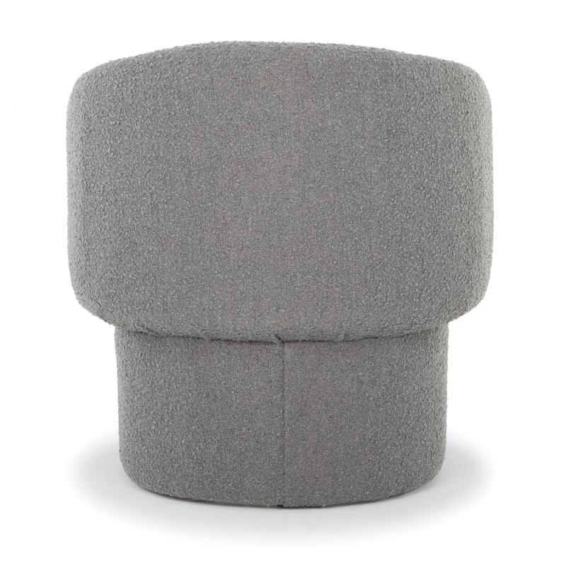 Urbia Metro Jessie Accent Chair in Charcoal Boucle Upholstery