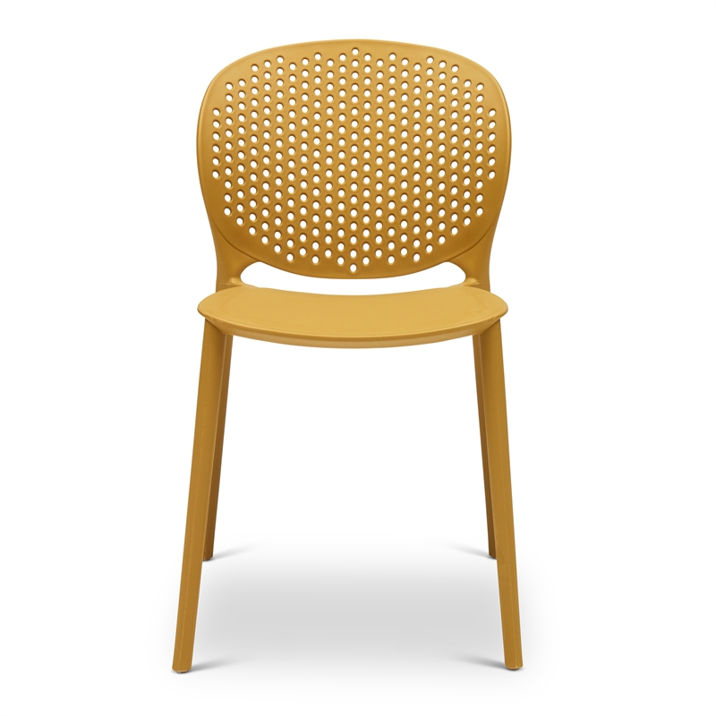 Urbia Metro Bailey Side Chair in Ginger Seat (Set of 4)