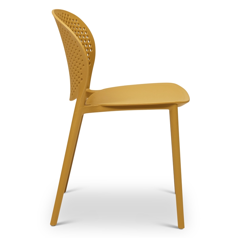 Urbia Metro Bailey Side Chair in Ginger Seat (Set of 4)