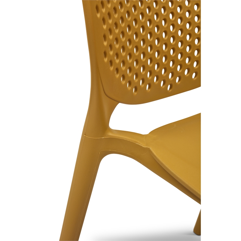 Urbia Metro Bailey Side Chair in Ginger Seat (Set of 4)