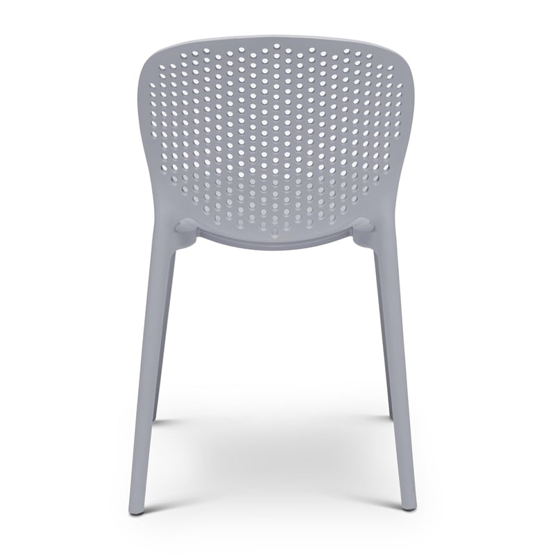 Urbia Metro Bailey Side Chair in Light Gray Seat (Set of 4)