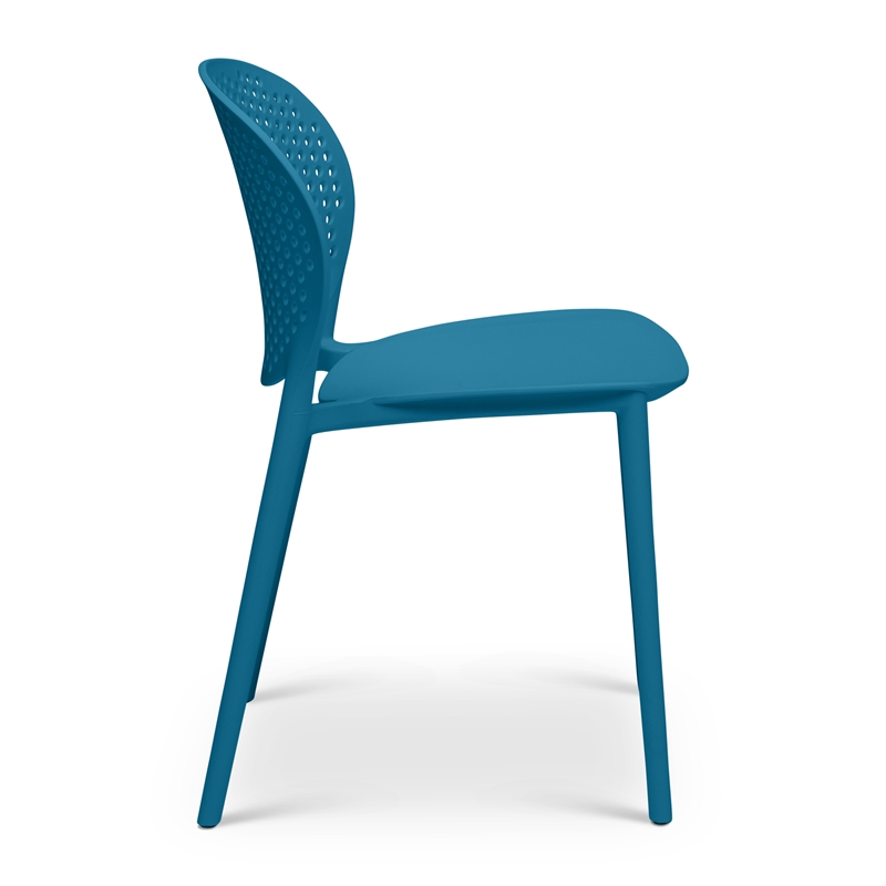 Urbia Metro Bailey Side Chair in Teal Green (Set of 4)