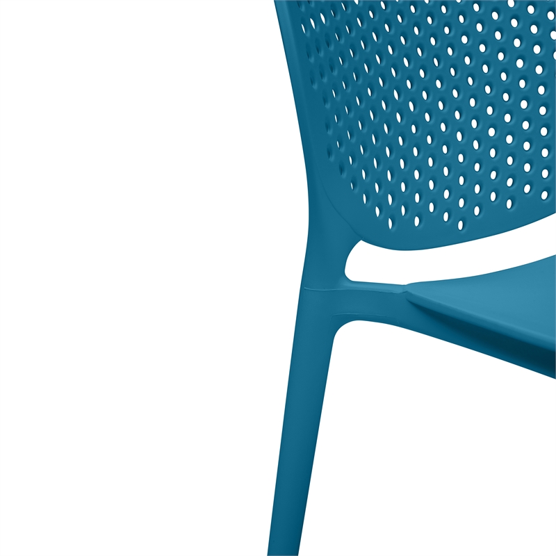 Urbia Metro Bailey Side Chair in Teal Green (Set of 4)