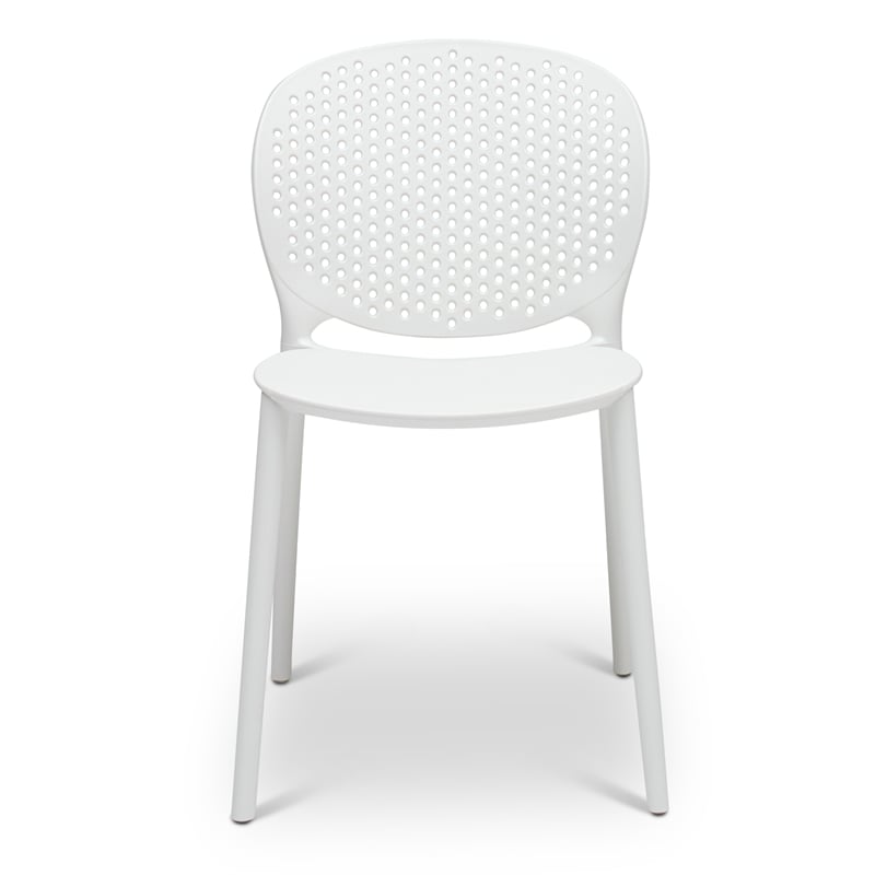 Urbia Metro Bailey Side Chair in White Seat (Set of 4)
