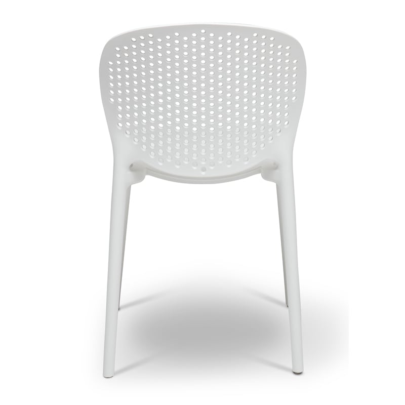 Urbia Metro Bailey Side Chair in White Seat (Set of 4)