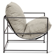 Urbia Metro Trent Accent Chair in Washed Sand Upholstery