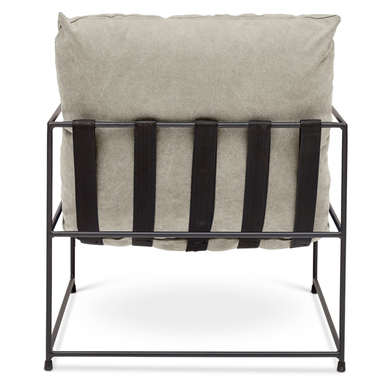 Urbia Metro Trent Accent Chair in Washed Sand Upholstery