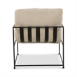 Urbia Metro Trent Accent Chair in Washed Sand Upholstery
