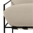 Urbia Metro Trent Accent Chair in Washed Sand Upholstery