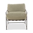 Urbia Metro Trent Accent Chair in Washed Forest Upholstery