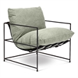 Urbia Metro Trent Accent Chair in Washed Forest Upholstery