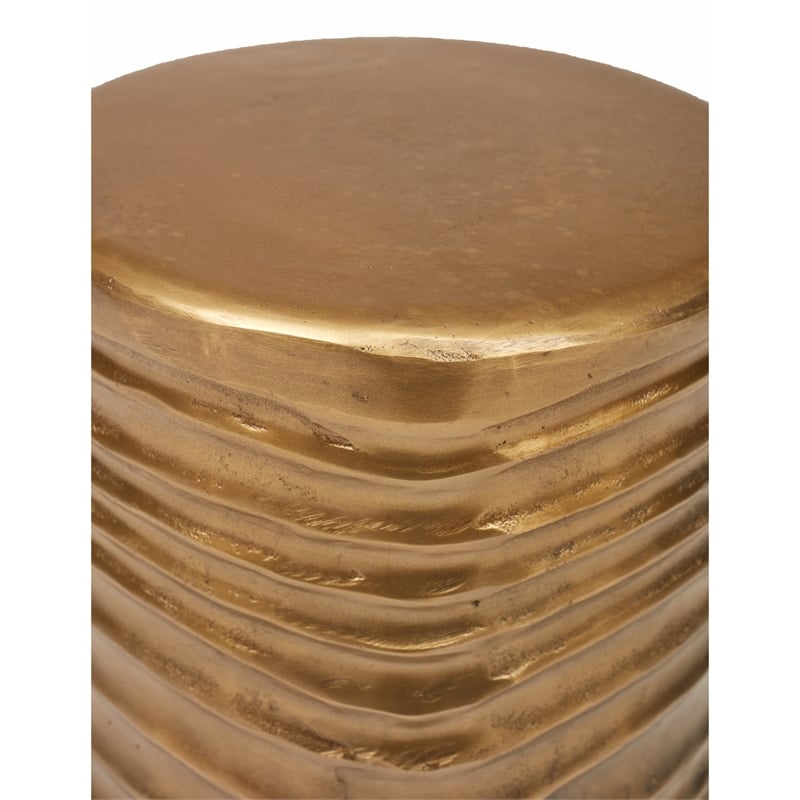 Urbia Elements Tara Stool in Antique Brass