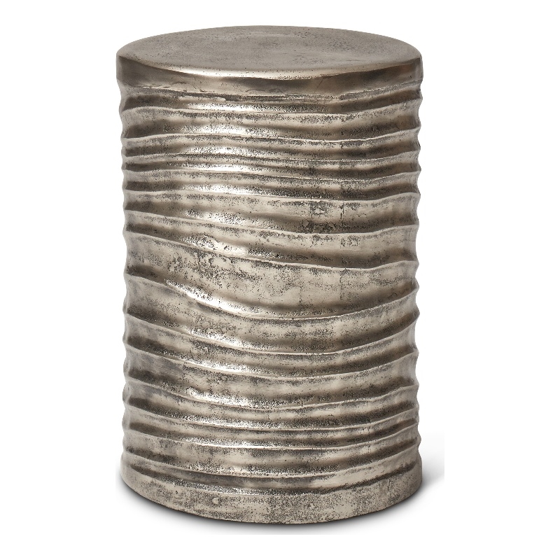 Urbia Elements Tara Stool in Vintage Silver
