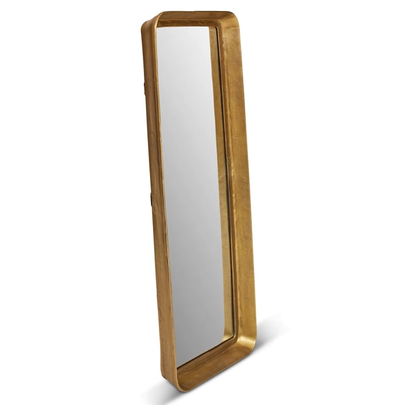 Urbia Elements Vinod Wall Mirror in Antique Brass