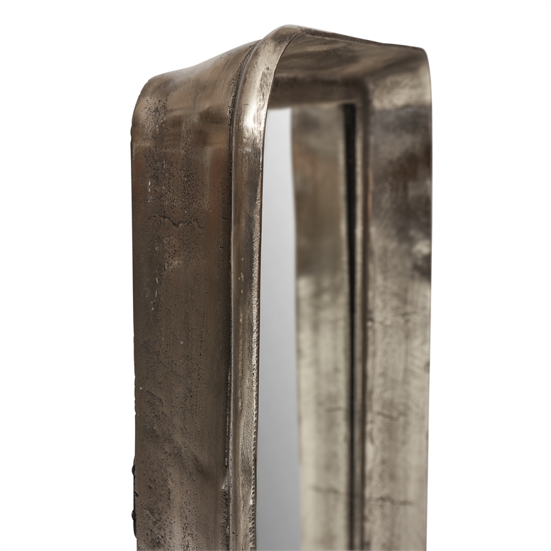 Urbia Elements Vinod Wall Mirror in Vintage Silver