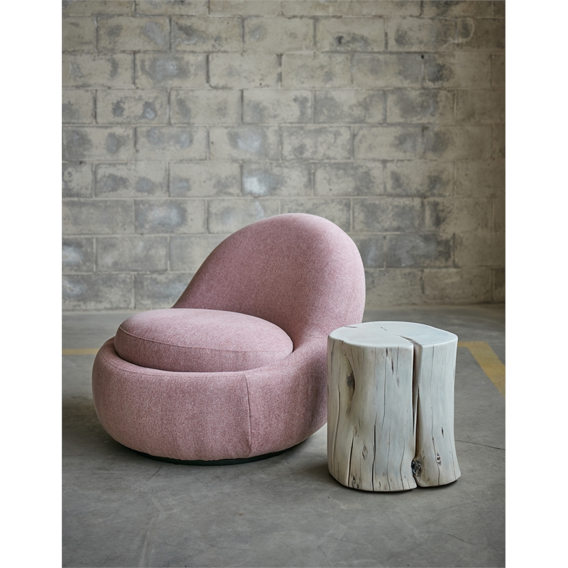 Urbia Brooks Solid Wood Stump in White Wash