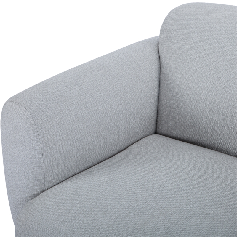 Urbia Metro Tulum Accent Chair in Light Gray