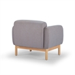 Urbia Metro Tulum Accent Chair in Dark Brown