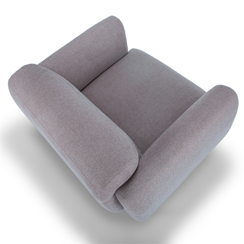 Urbia Metro Tulum Accent Chair in Dark Brown