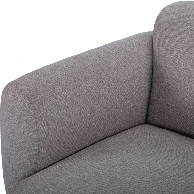 Urbia Metro Tulum Accent Chair in Dark Brown