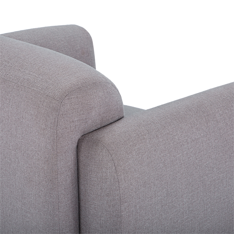 Urbia Metro Tulum Accent Chair in Dark Brown