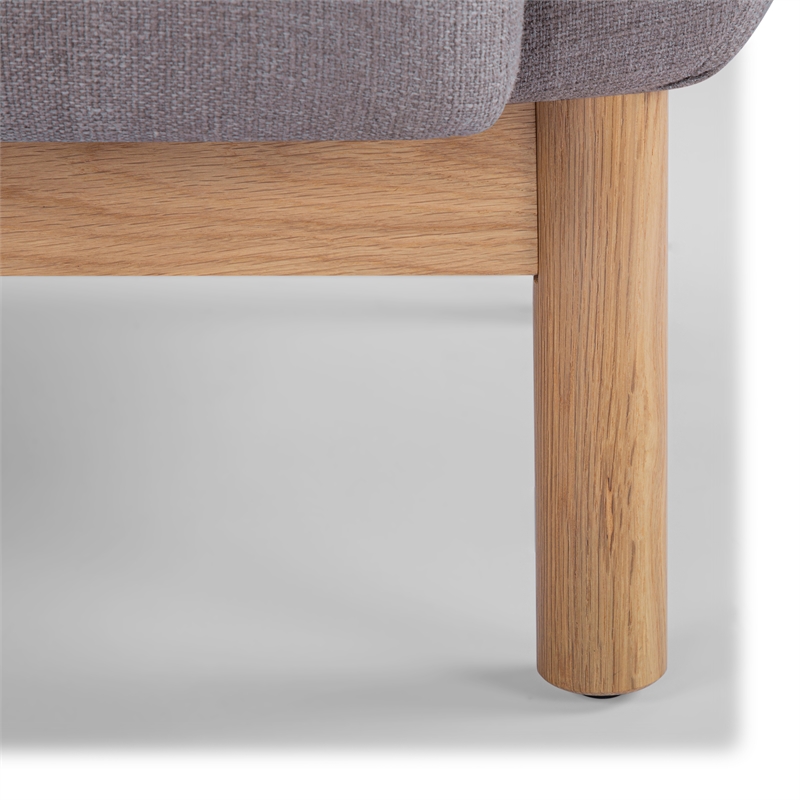 Urbia Metro Tulum Accent Chair in Dark Brown