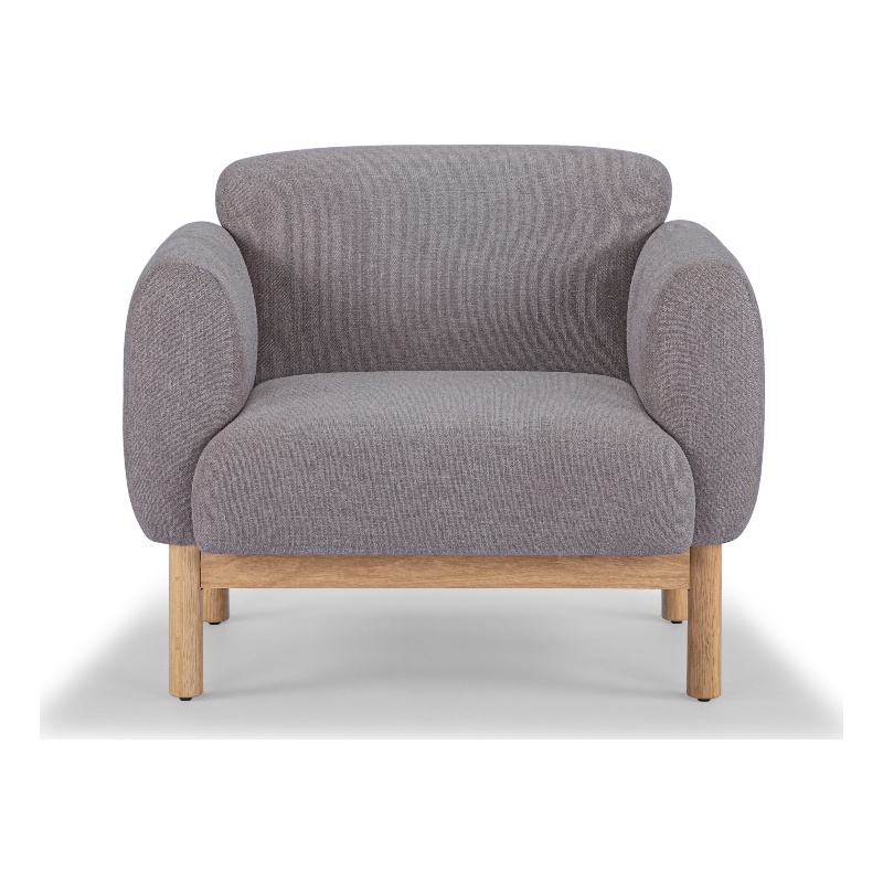 Urbia Metro Tulum Accent Chair in Dark Brown