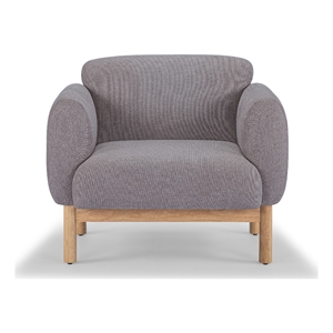 Urbia Metro Tulum Accent Chair in Dark Brown