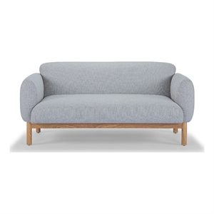 Urbia Metro Tulum 2 Seater Sofa in Light Gray