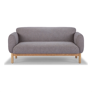 Urbia Metro Tulum 2 Seater Sofa in Dark Brown