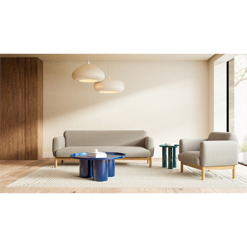 Urbia Metro Tulum 3 Seater Sofa in Light Gray