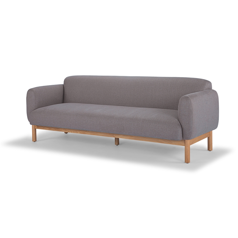 Urbia Metro Tulum 3 Seater Sofa in Dark Brown