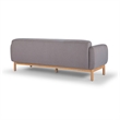Urbia Metro Tulum 3 Seater Sofa in Dark Brown