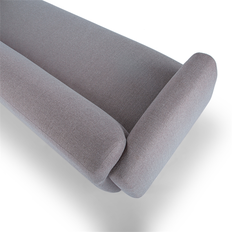 Urbia Metro Tulum 3 Seater Sofa in Dark Brown