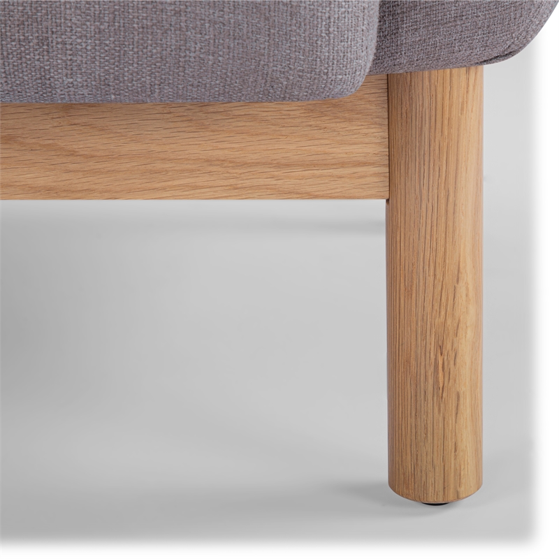 Urbia Metro Tulum 3 Seater Sofa in Dark Brown