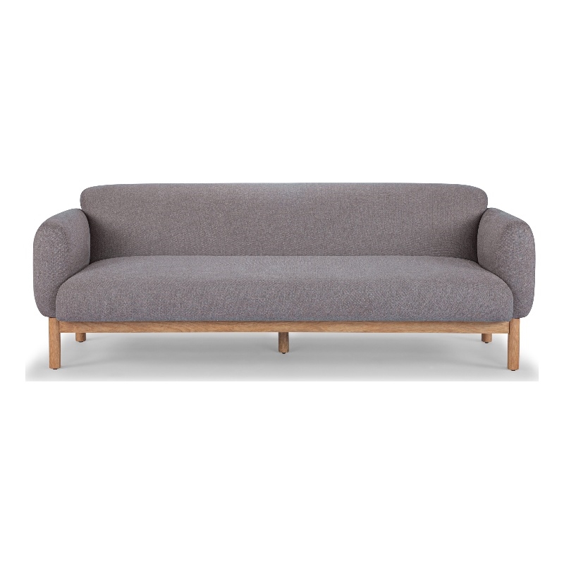 Urbia Metro Tulum 3 Seater Sofa in Dark Brown