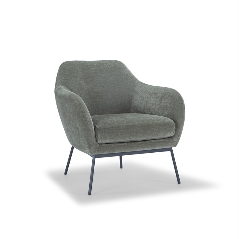 Urbia Metro Zurich Accent Chair in Forest Green