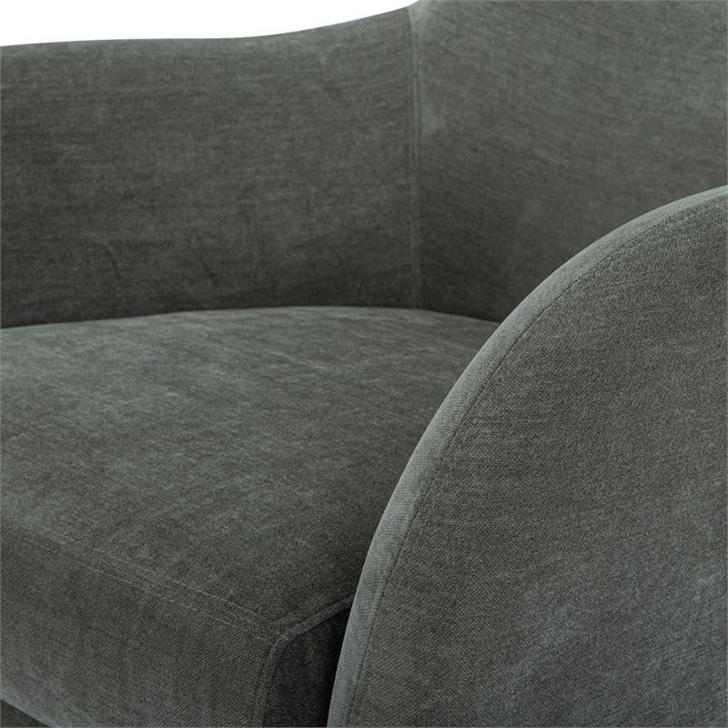 Urbia Metro Zurich Accent Chair in Forest Green