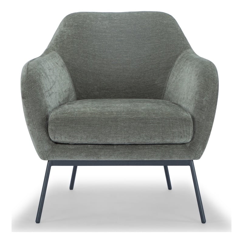 Urbia Metro Zurich Accent Chair in Forest Green