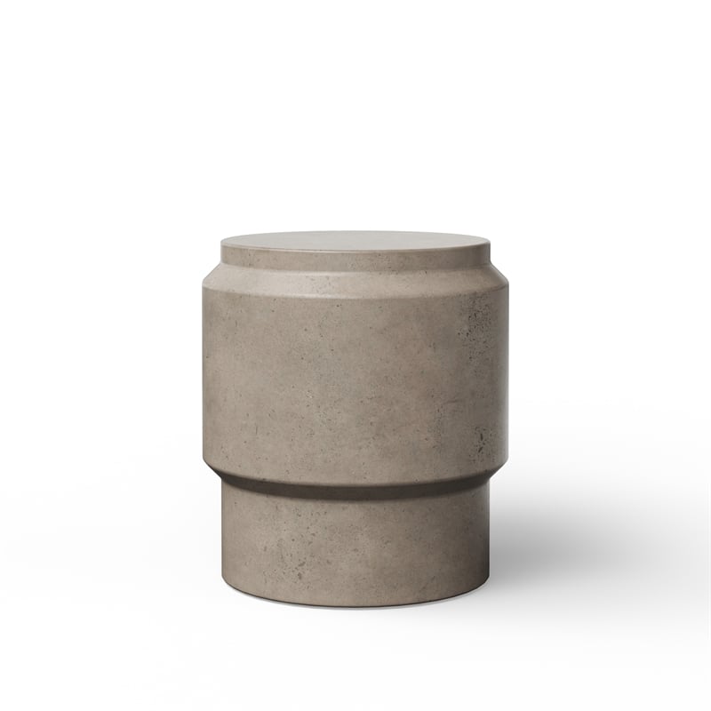 Urbia Mixx Barrel Stool in Dark Gray