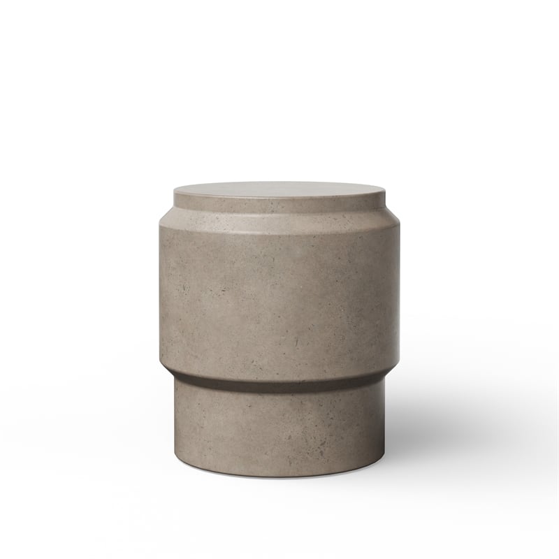 Urbia Mixx Barrel Stool in Dark Gray