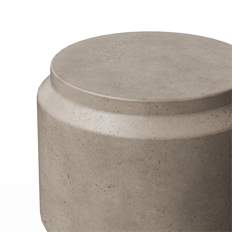 Urbia Mixx Barrel Stool in Dark Gray
