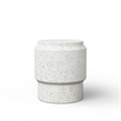 Urbia Mixx Barrel Stool in Ivory Terrazzo