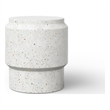 Urbia Mixx Barrel Stool in Ivory Terrazzo