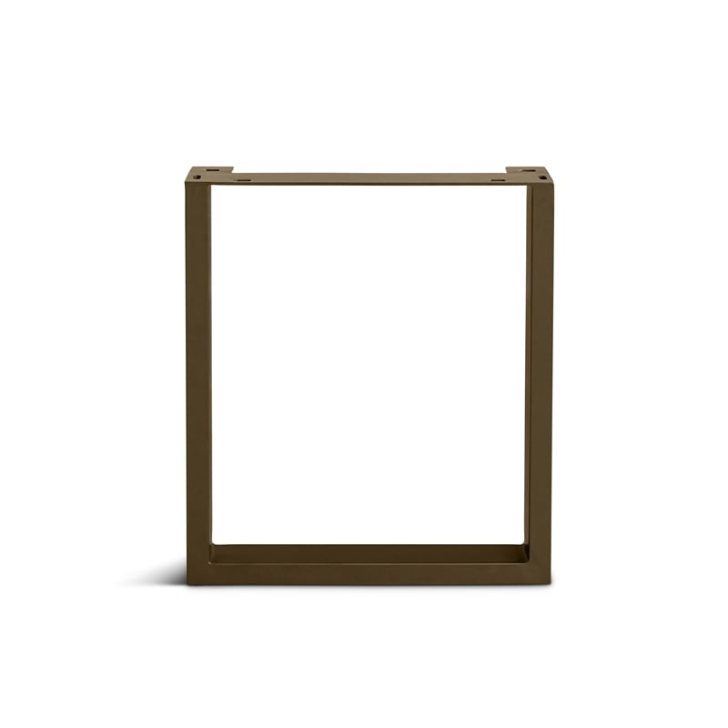 Urbia Brooks U Dining Table Base in Antique Brass (Set of 2)