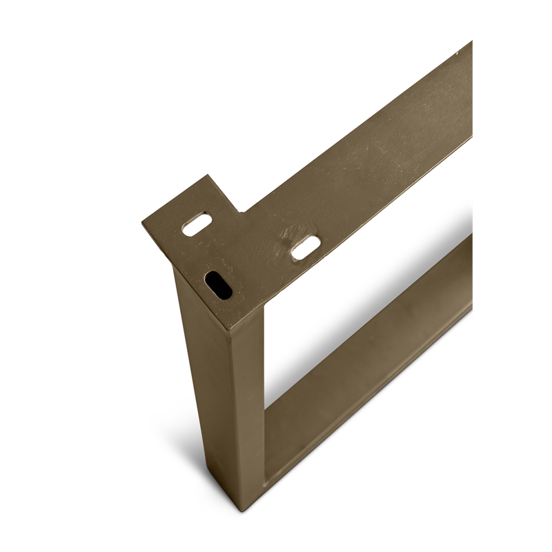 Urbia Brooks U Dining Table Base in Antique Brass (Set of 2)