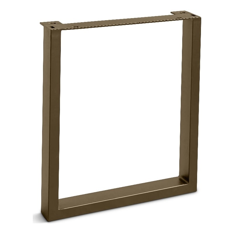 Urbia Brooks U Dining Table Base in Antique Brass (Set of 2)