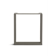 Urbia Brooks U Dining Table Base in Pewter (Set of 2)