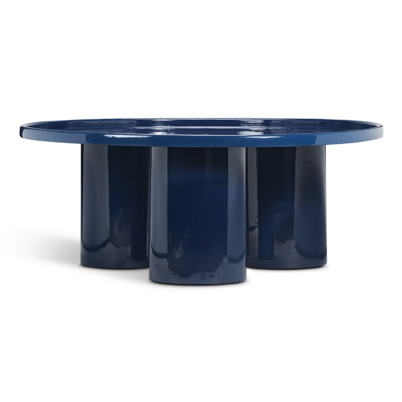Urbia Eclat Sofia Enamel Coffee Table in Navy